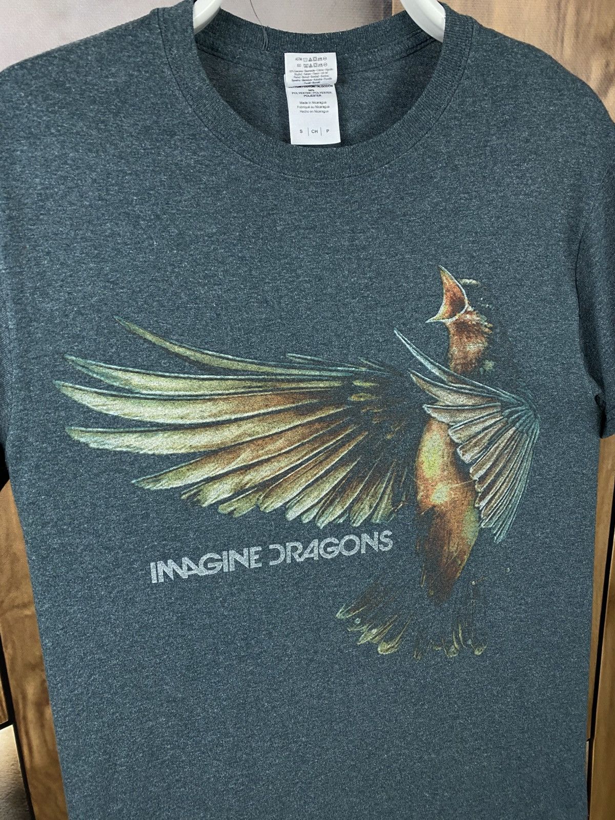 Band Tees 🐦Vintage T-Shirt EPIC Imagine Dragons Smoke + Mirrors Tee🐦 Size US S / EU 44-46 / 1 - 2 Thumbnail