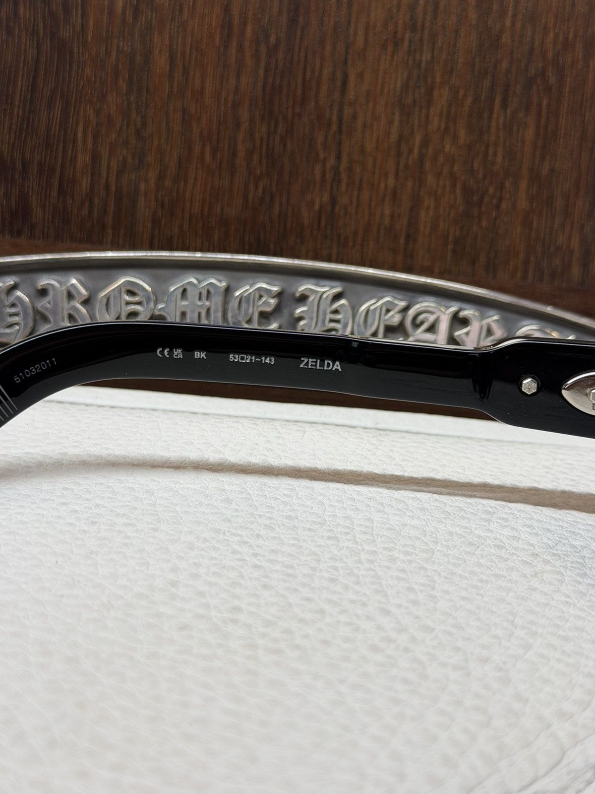 Chrome Hearts Chrome Hearts Zelda Sunglasses Size ONE SIZE - 9 Thumbnail