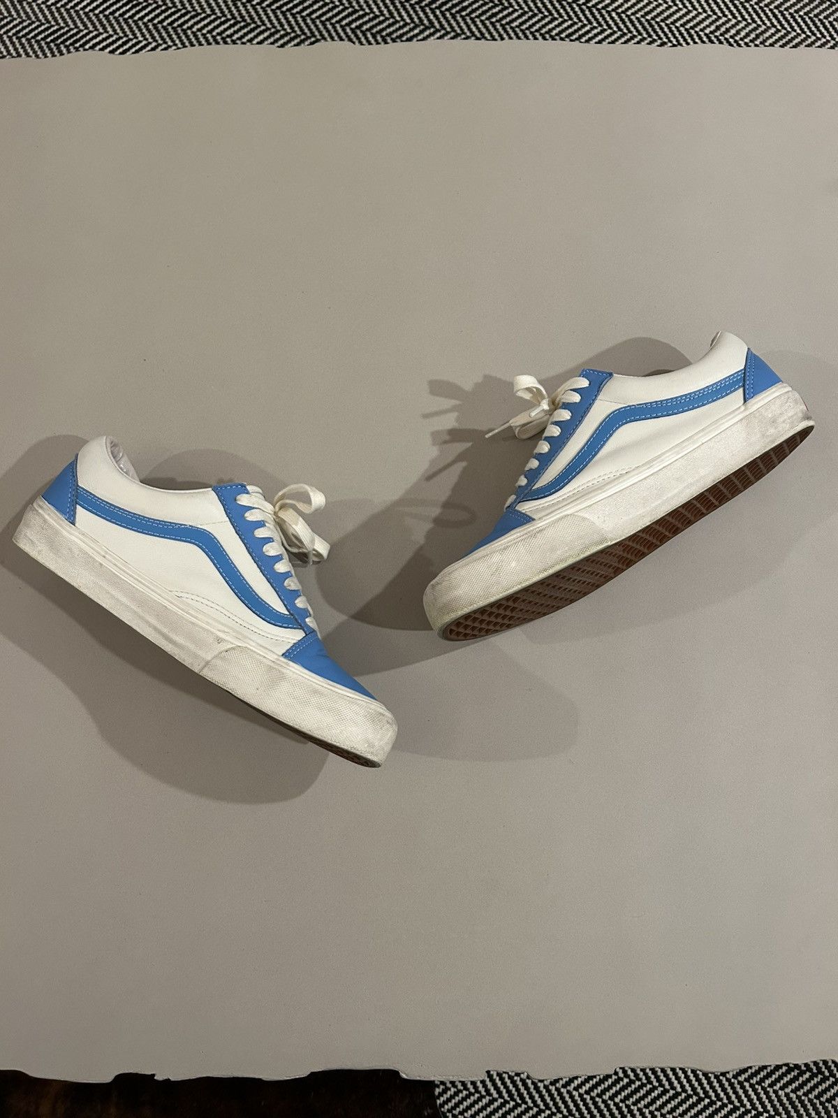Vans Vans Vault Old Skool Pro ‘Blue and Marshmallow” Size US 9.5 / EU 42-43 - 2 Thumbnail