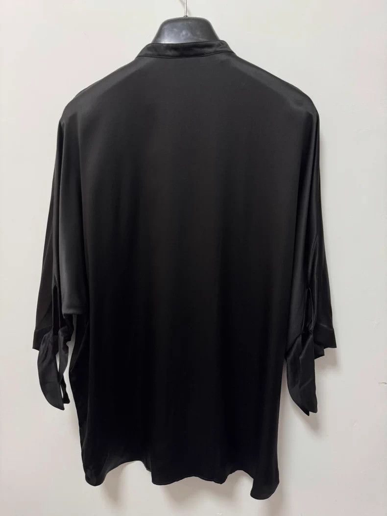 Saint Laurent Paris Saint Laurent Paris 23ss Ribbon Henry Collar Mulberry Silk Size US XXS / EU 40 - 2 Thumbnail