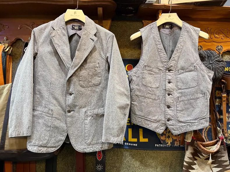 RRL Ralph Lauren RRL Double RL Vest and Blazer Set Size US M / EU 48-50 / 2 - 1 Thumbnail