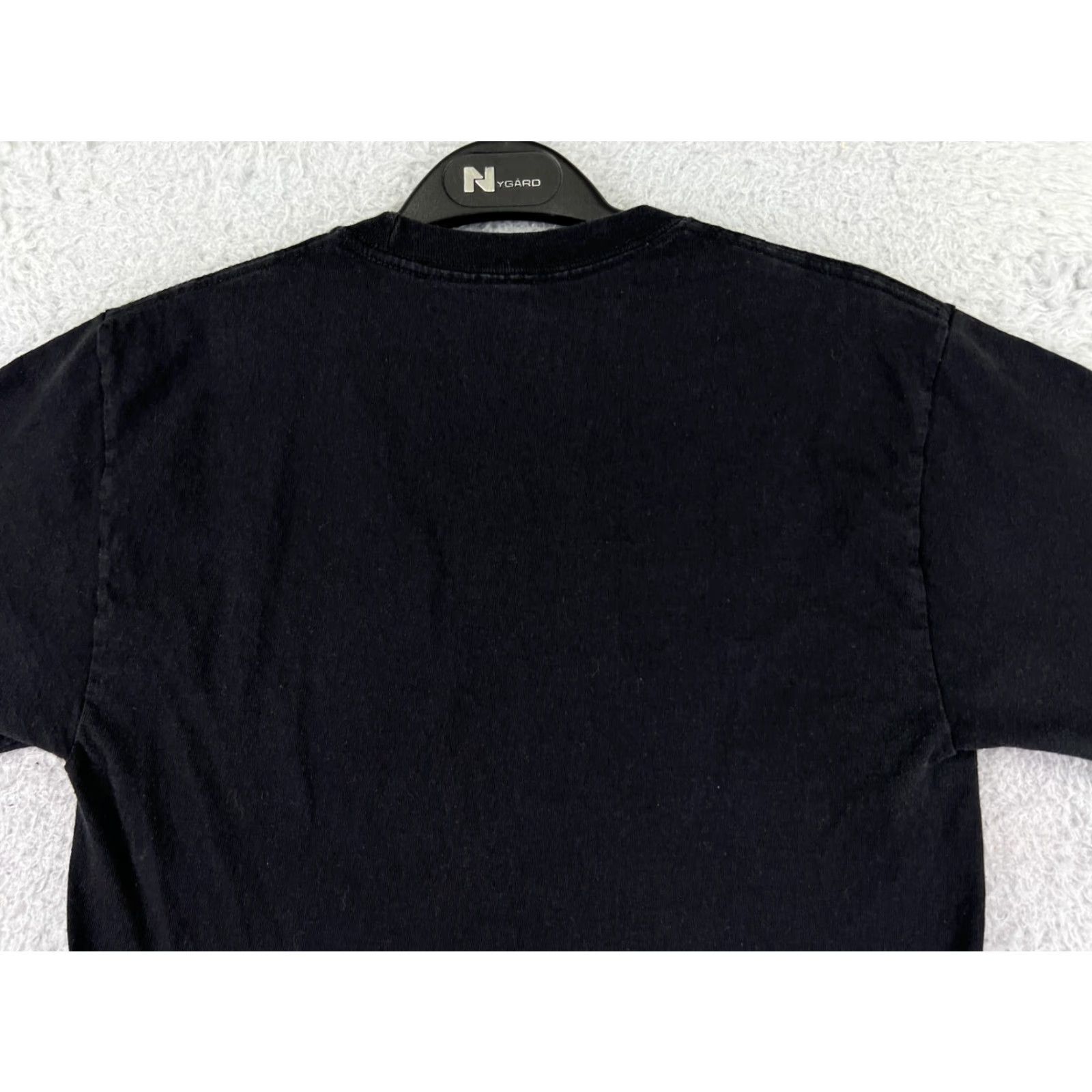 Champion Champion Shirt Womens Small Black Short Sleeve Crop Crew Neck Logo Raw Hem Size S / US 4 / IT 40 - 7 Thumbnail