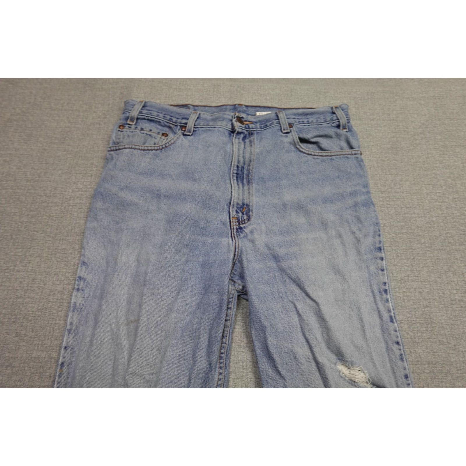 Levi's Levi's 540 Jeans Mens 36x30 Blue Relaxed Fit Cowboy Rancher Light Wash Denim Cotton Blend JEANS Mens 90s Cowboy Theme Size US 36 / EU 52 - 2 Thumbnail