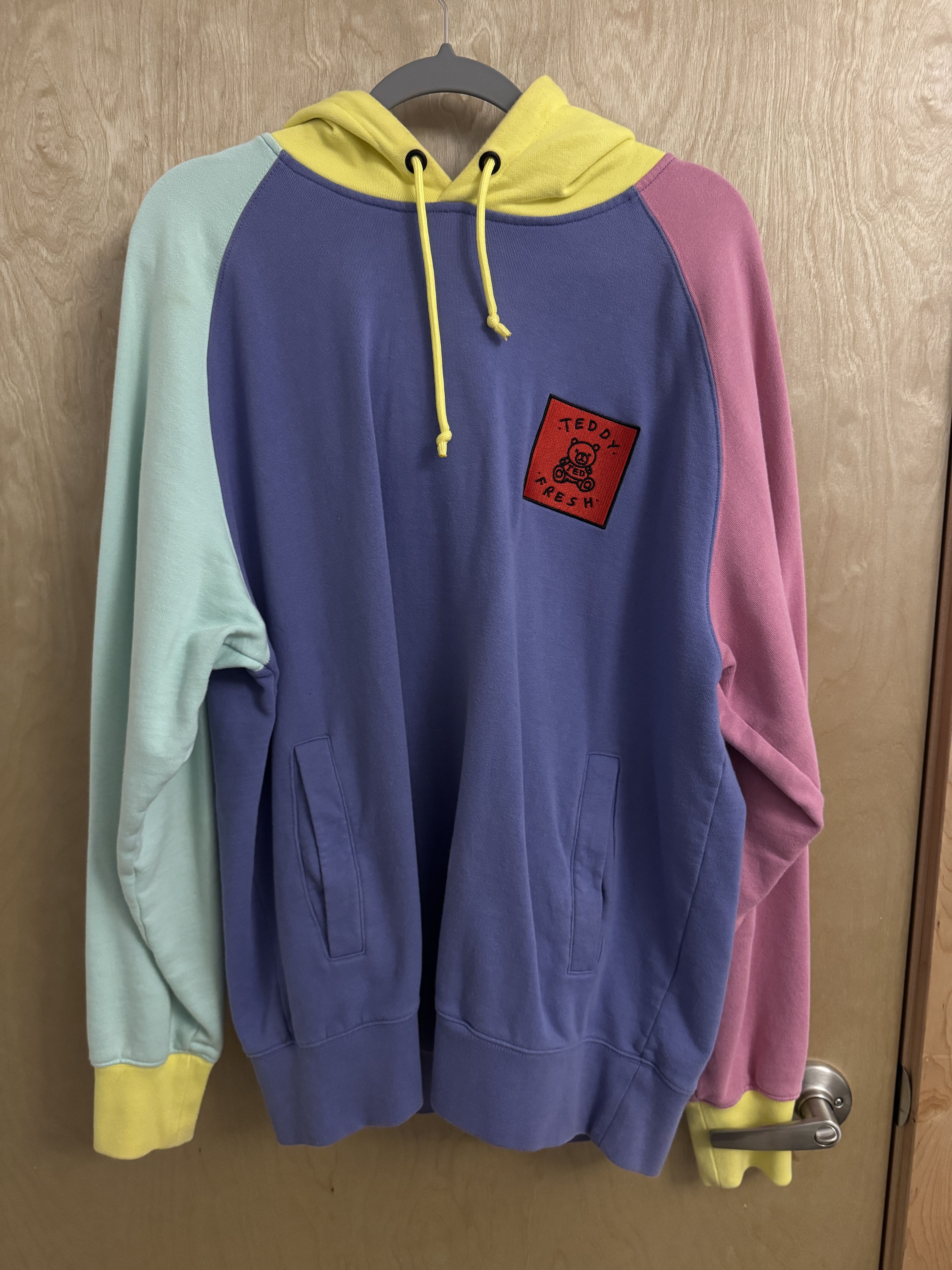 Teddy Fresh Color Block Hoodie Size US XL / EU 56 / 4 - 1 Thumbnail
