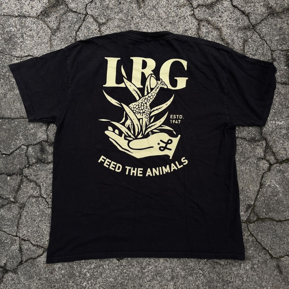LRG × Vintage Vintage Y2K LRG FEED THE ANIMALS Shirt Size US XL / EU 56 / 4 - 4 Thumbnail