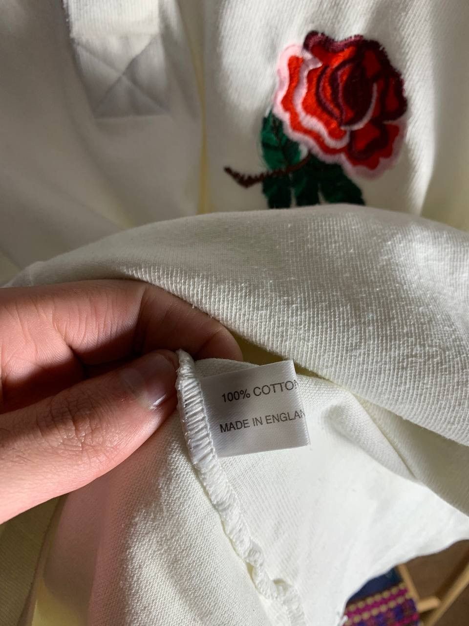 Cotton Traders × Vintage VERY RARE COTTON TRADERS ENGLAND RUGBY JERSEY BLOKECORE 90s Size US M / EU 48-50 / 2 - 4 Thumbnail