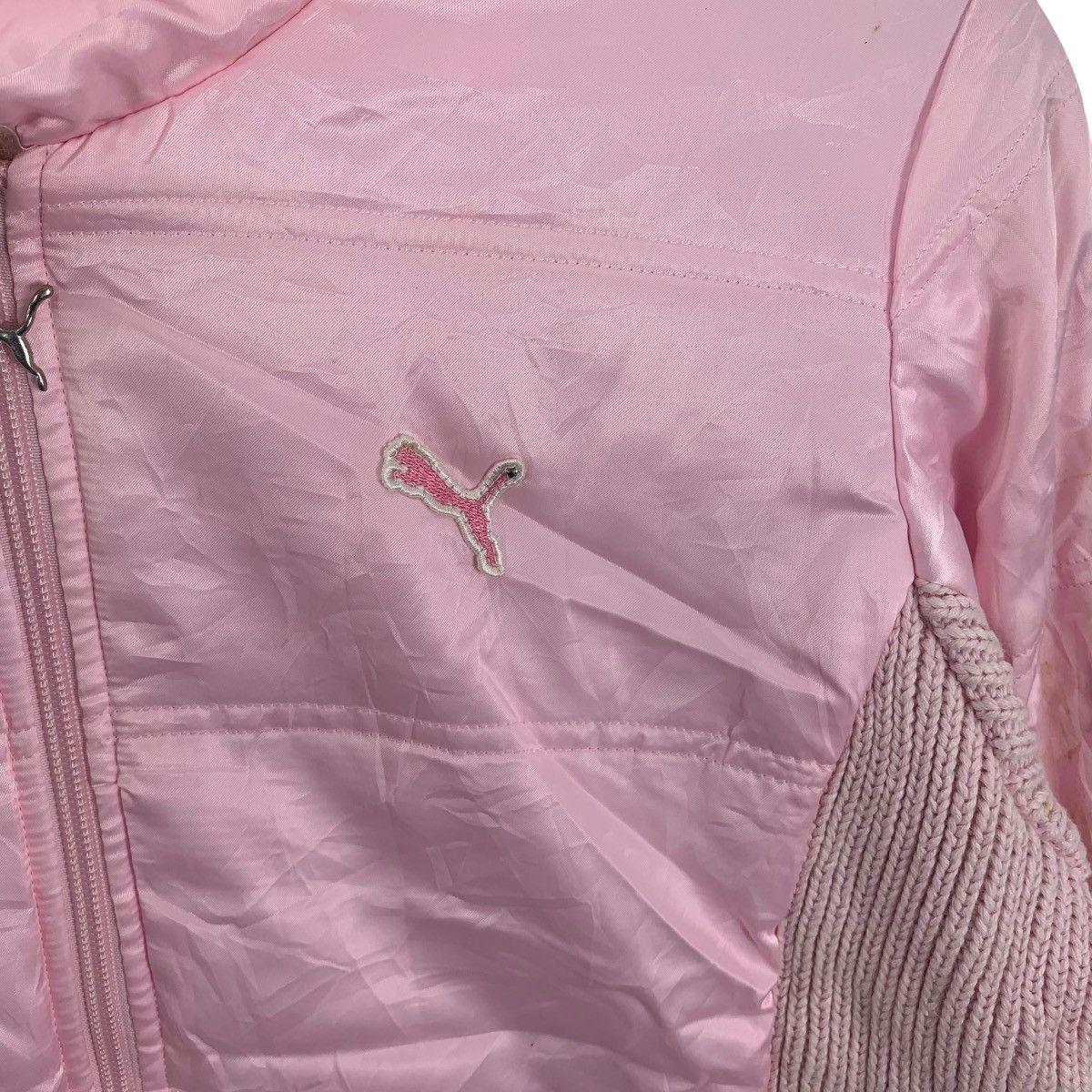 Puma PUMA x JASPO JAPAN Light Puffer Pink Faux Fur Jacket Outdoor Size L / US 10 / IT 46 - 5 Thumbnail