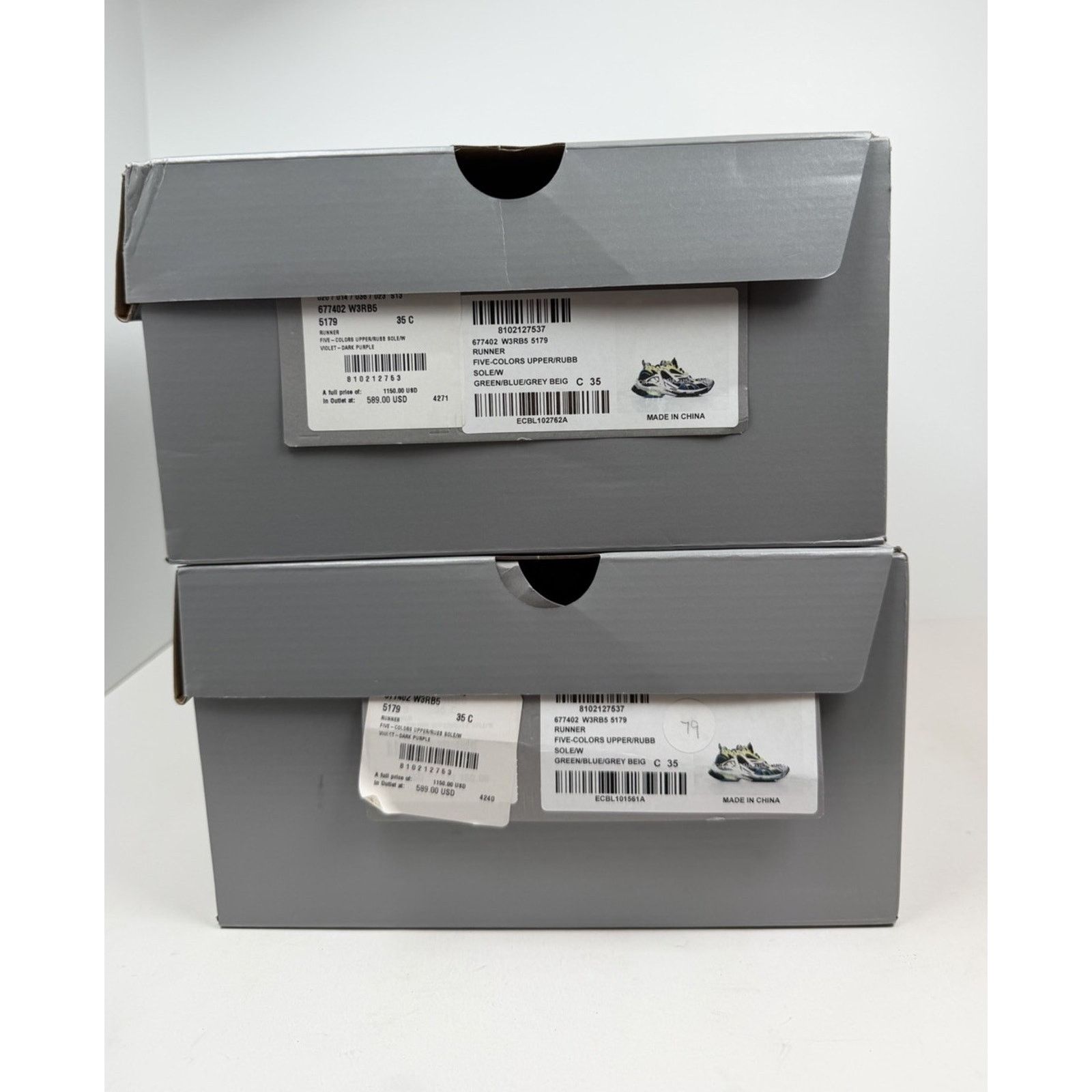 Balenciaga Size 35EU/5W - Balenciaga Runner Sneakers NEW Size US 5 / IT 35 - 12 Thumbnail