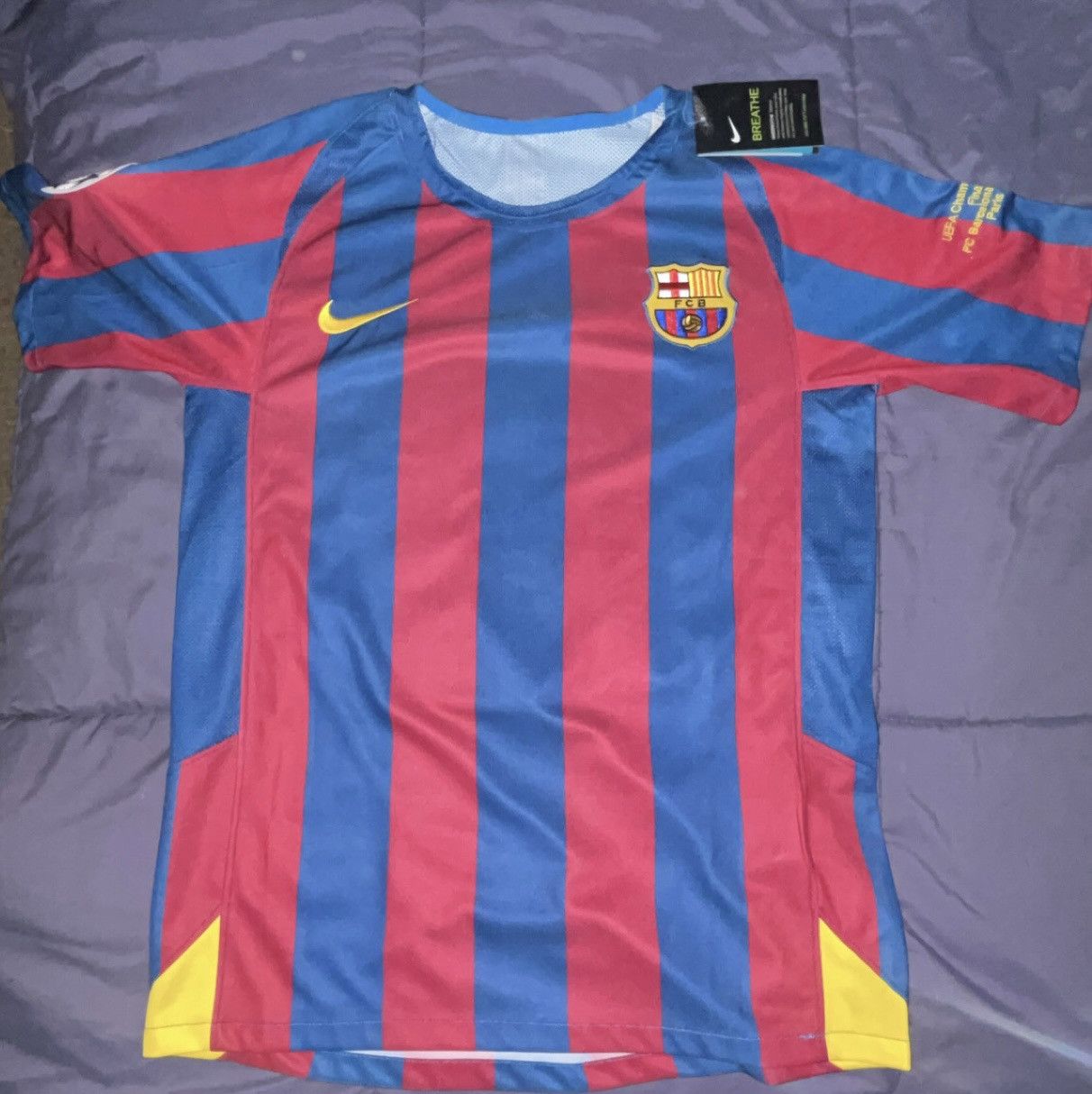Nike Barcelona Jersey Size US S / EU 44-46 / 1 - 2 Thumbnail