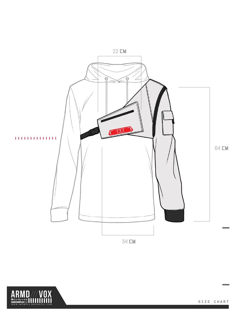 Other IMCMPLX (2020) ARMD//VOX Arm Jacket by Bryan Lie Size ONE SIZE - 2 Thumbnail
