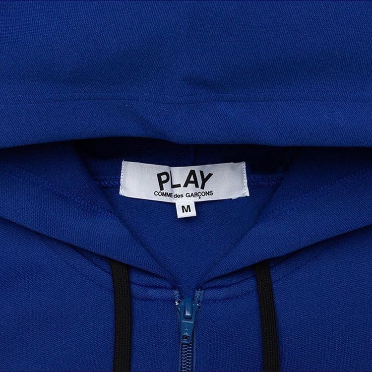 Comme des Garcons Play Big Black Heart Hooded Sweatshirt Size US M / EU 48-50 / 2 - 3 Thumbnail