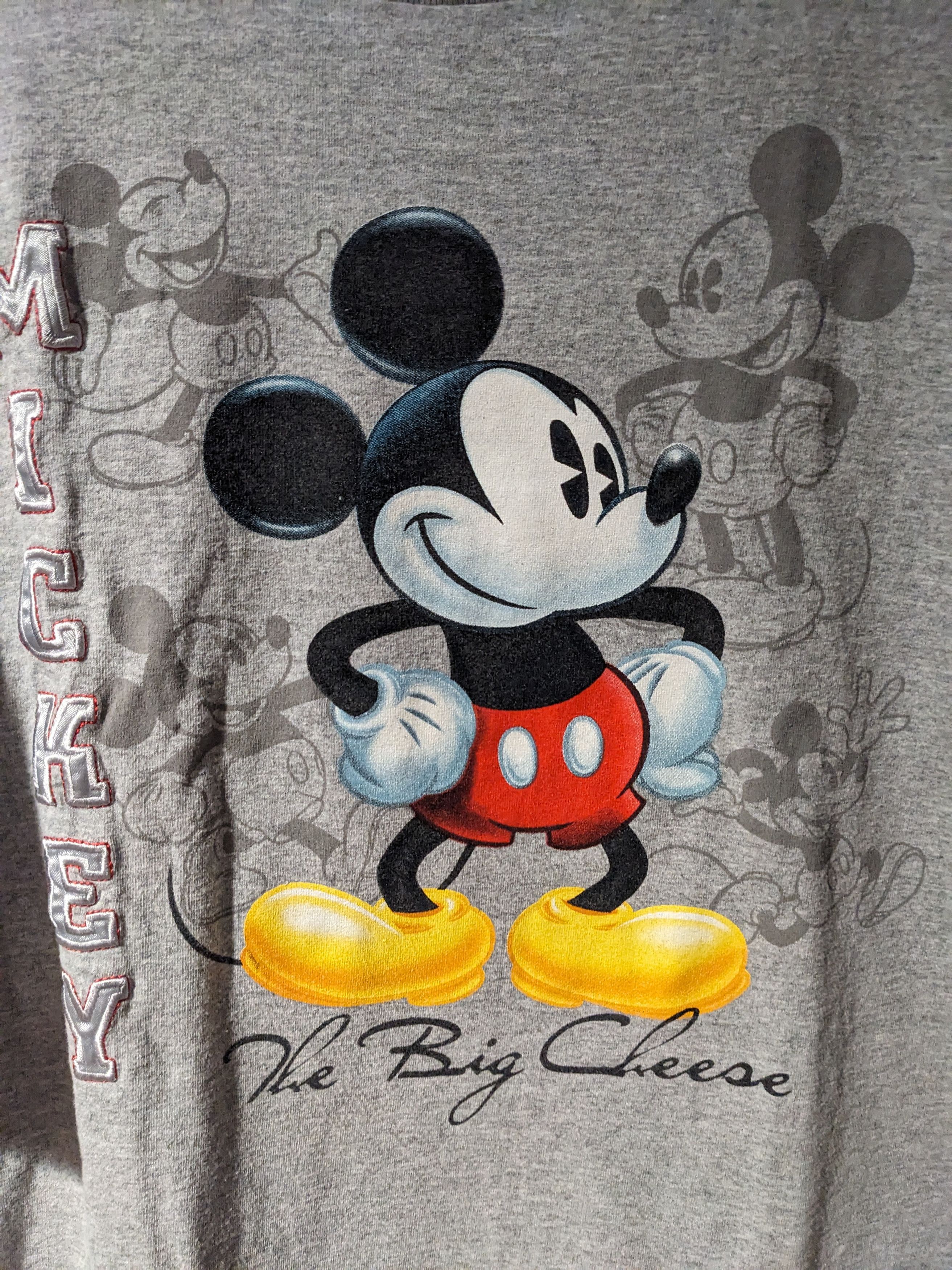 Disney × Vintage Vintage Y2K Disney Mickey Mouse Classic Front Back T-Shirt Size US XXL / EU 58 / 5 - 2 Thumbnail