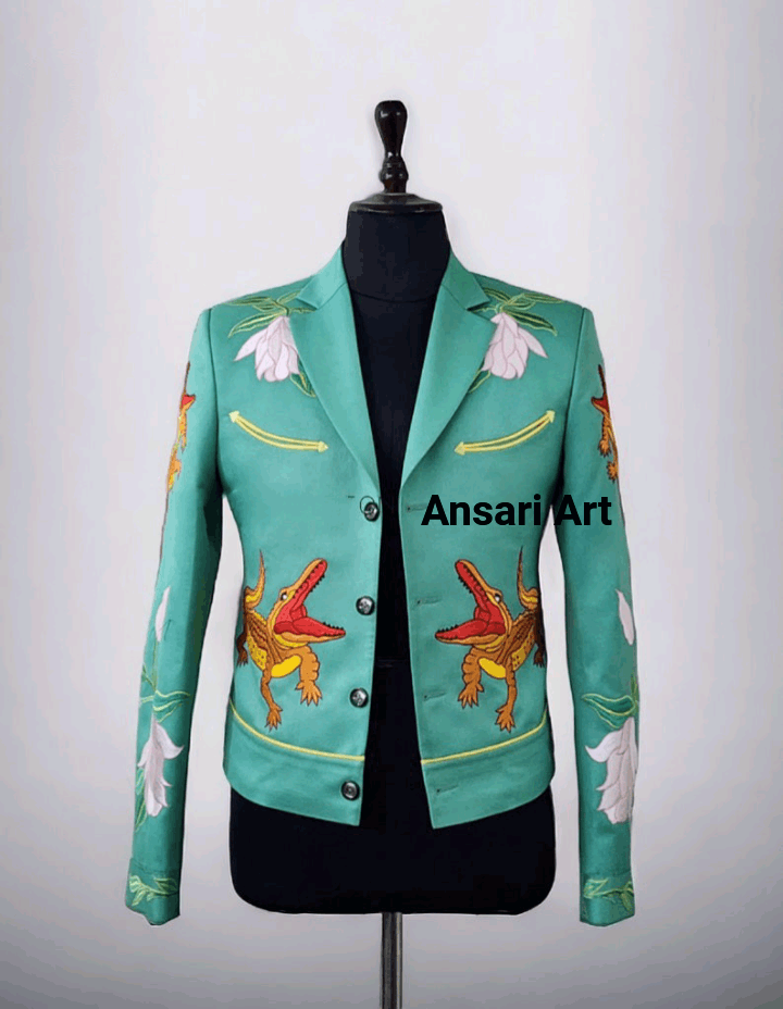 Designer Men 2Pc Country Western Wedding Cocktail Outfits Size 42L - 3 Thumbnail