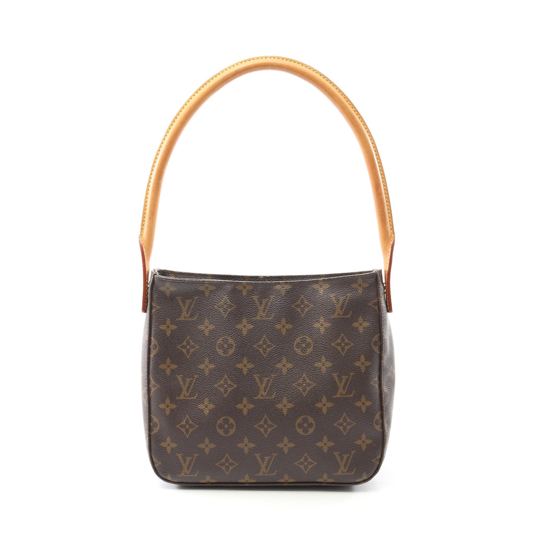 Louis Vuitton Louis Vuitton Looping Mm Monogram Shoulder Bag Leather Brown Size ONE SIZE - 1 Thumbnail