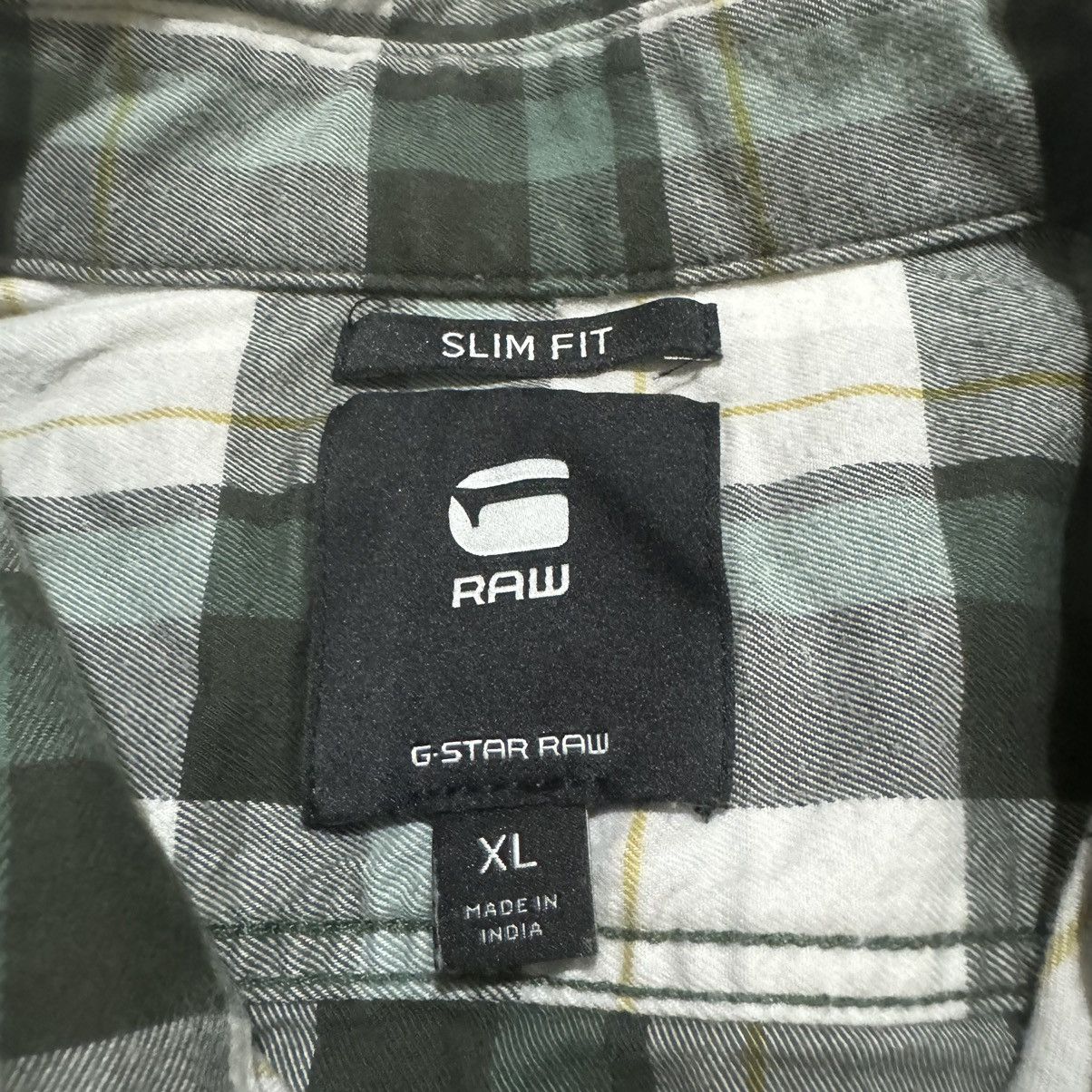 G-Star G-Star Raw Men’s Shirt Multicoloured Slim Fit Button Up Size US XL / EU 56 / 4 - 5 Thumbnail