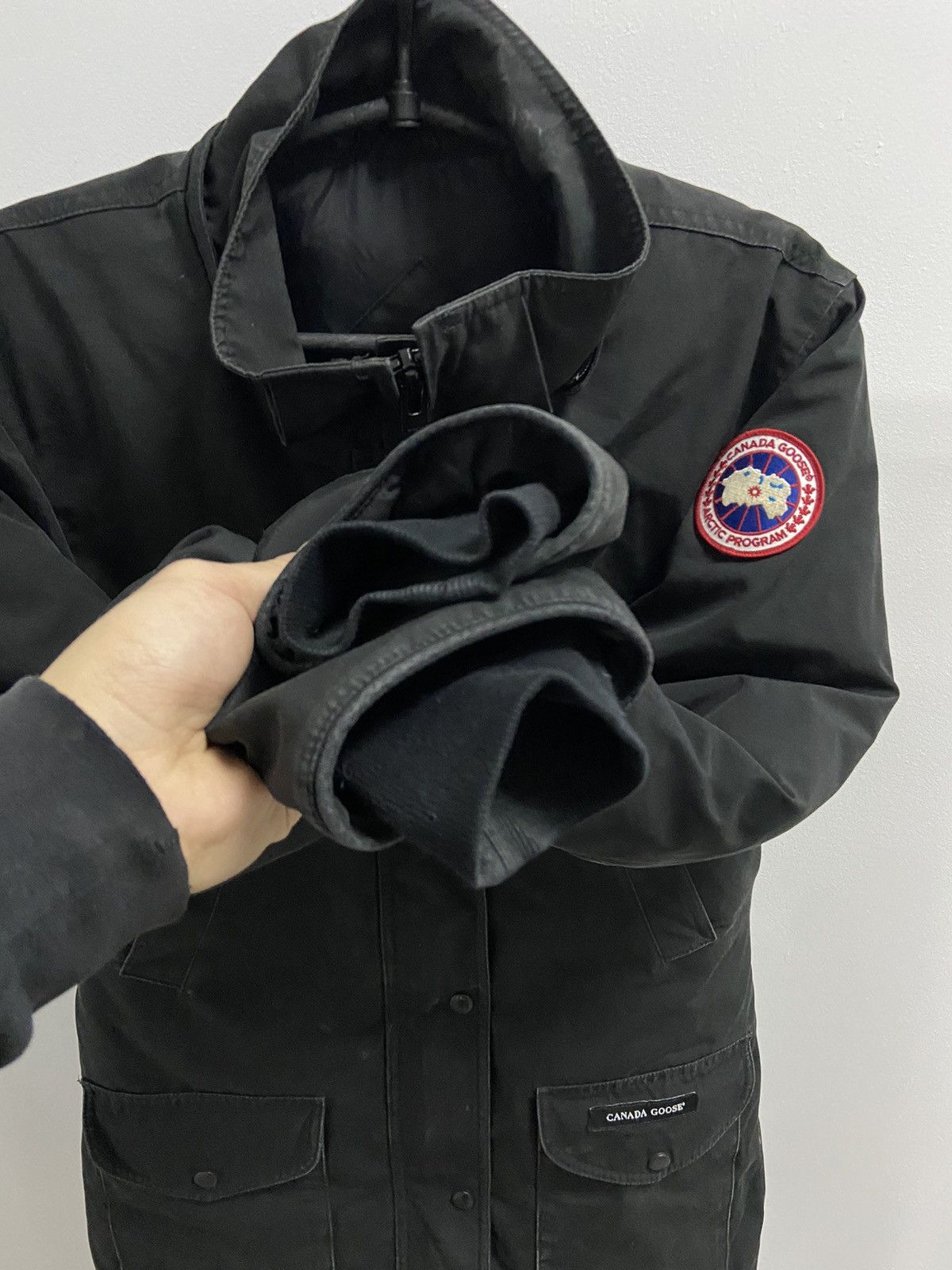 Canada Goose × Vintage Canada Goose trillium Parka Jacket Vintage No Hood Patch Size S / US 4 / IT 40 - 6 Thumbnail