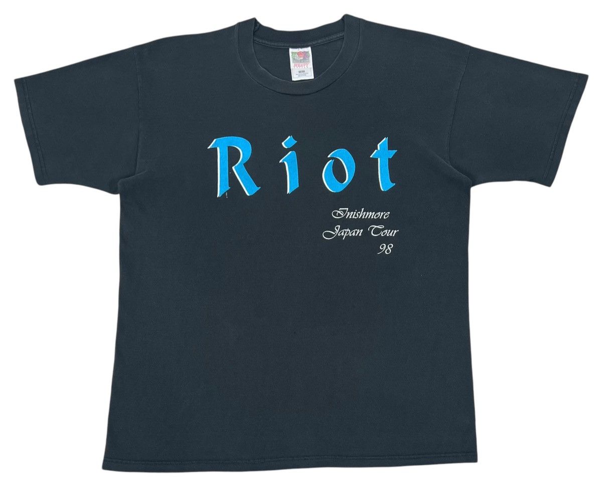 Band Tees 90s VINTAGE RIOT V INISMORE ALBUM TOUR tee Size US L / EU 52-54 / 3 - 1 Thumbnail