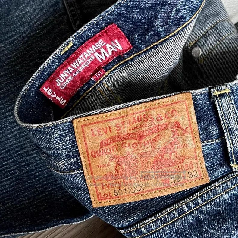 Junya Watanabe Junya Watanabe size M Denim Pants Size US 27 - 3 Thumbnail