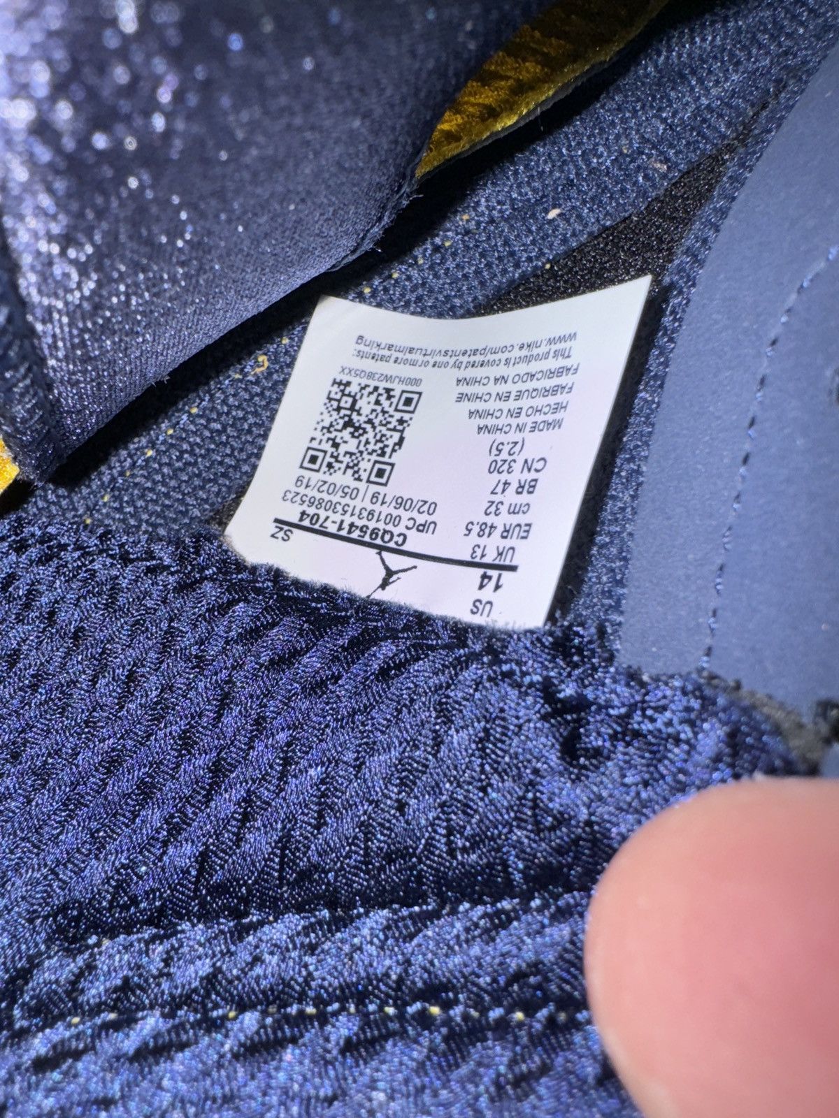 Jordan Brand × Nike Jordan 5 Retro Michigan (2019) Size US 14 / EU 47 - 8 Thumbnail