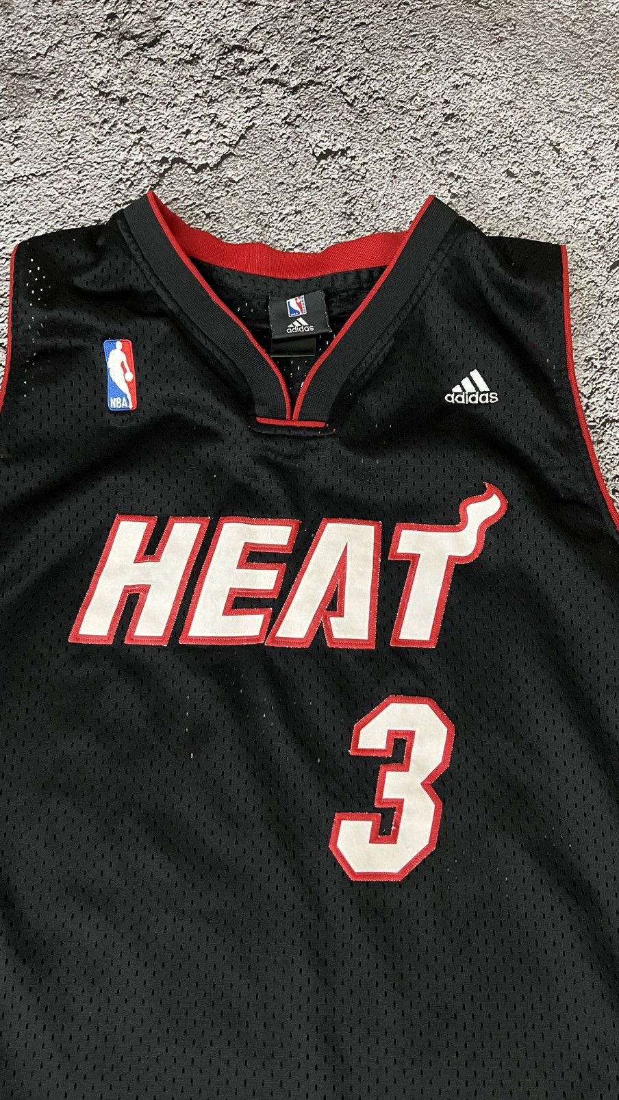 Adidas × NBA × Vintage Early 00’s Miami Heat NBA Dwyane Wade adidas jersey Size US XL / EU 56 / 4 - 3 Thumbnail