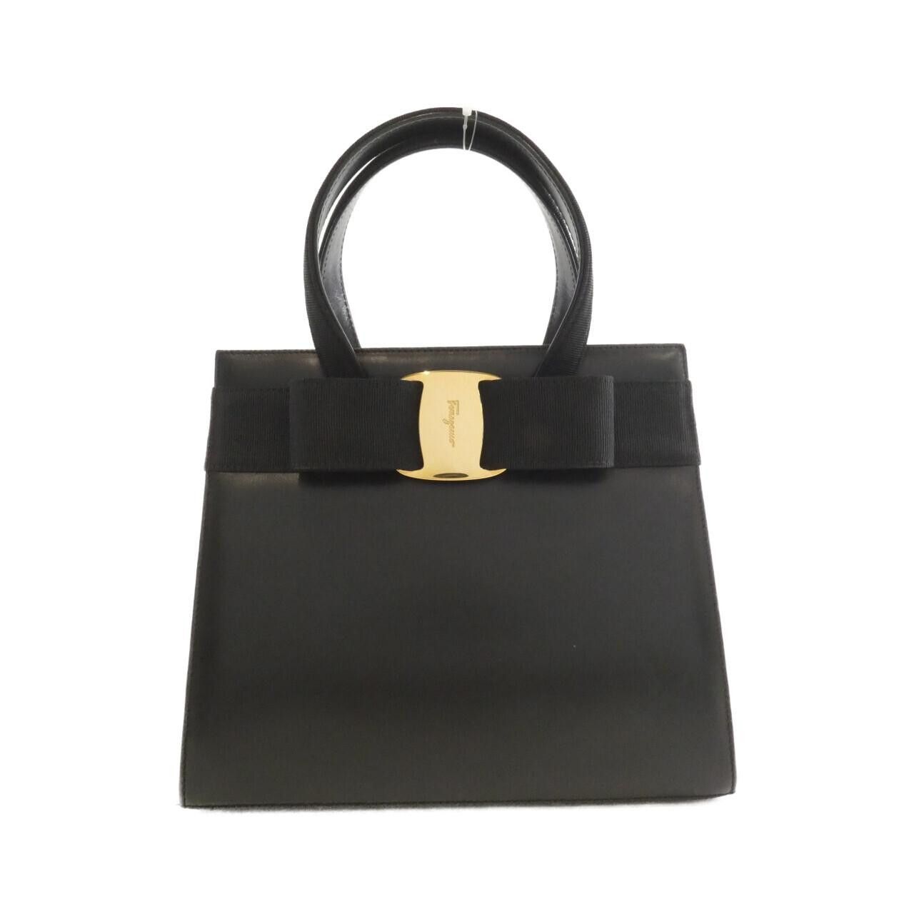 Salvatore Ferragamo Salvatore Ferragamo Salvatore Ferragamo Calf Handbag Leather Handbag 214178 DUTY FREE for USA Size ONE SIZE - 1 Thumbnail