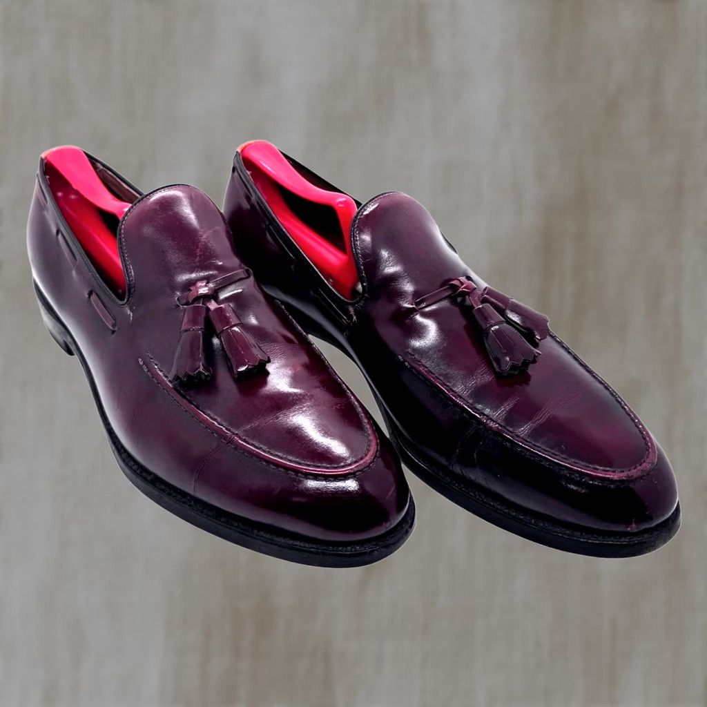 Allen Edmonds Leather Bow Accent Loafers 10.5D Allen Edmonds Leather Bow Accent Loafers 10.5D main image 4