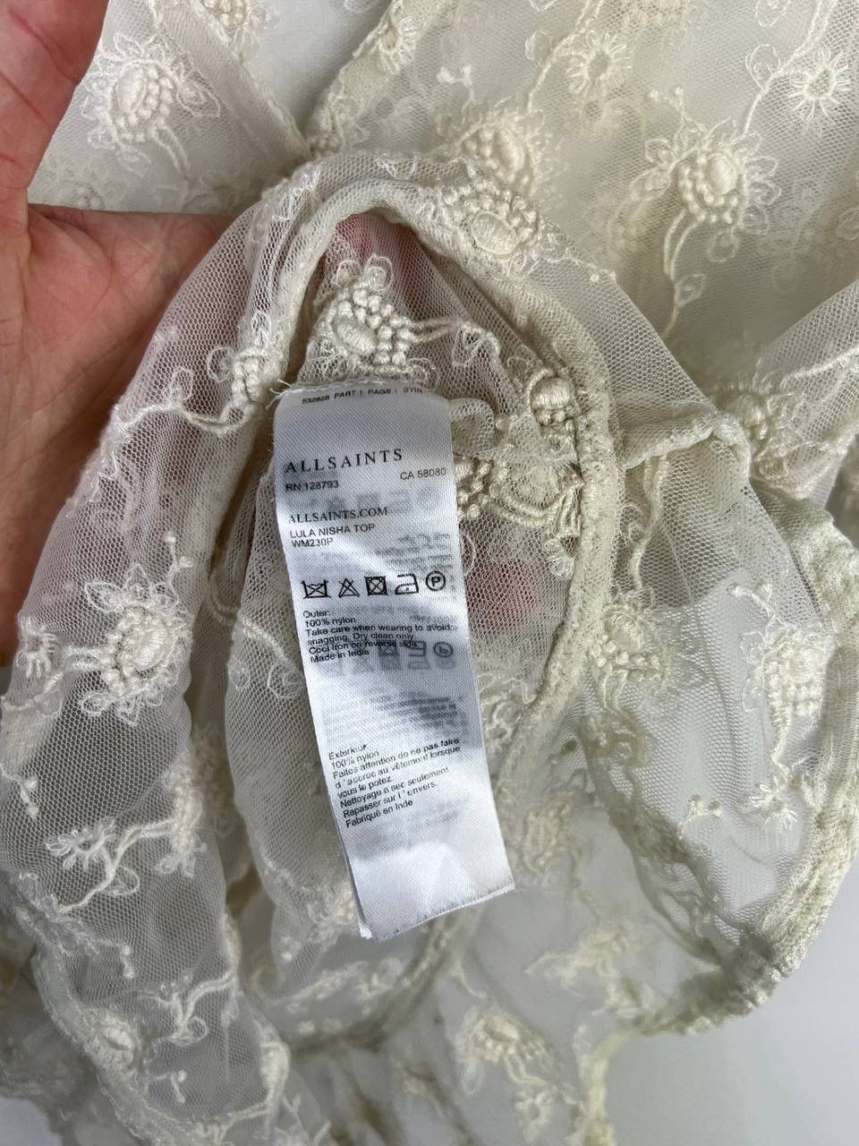 Allsaints × Vintage Allsaints luxury shirts woman size S Size S / US 4 / IT 40 - 3 Thumbnail