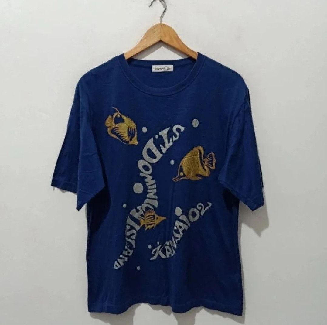 Kansai Yamamoto KANSAI O2 Tshirt Made in Japan Size US M / EU 48-50 / 2 - 1 Thumbnail