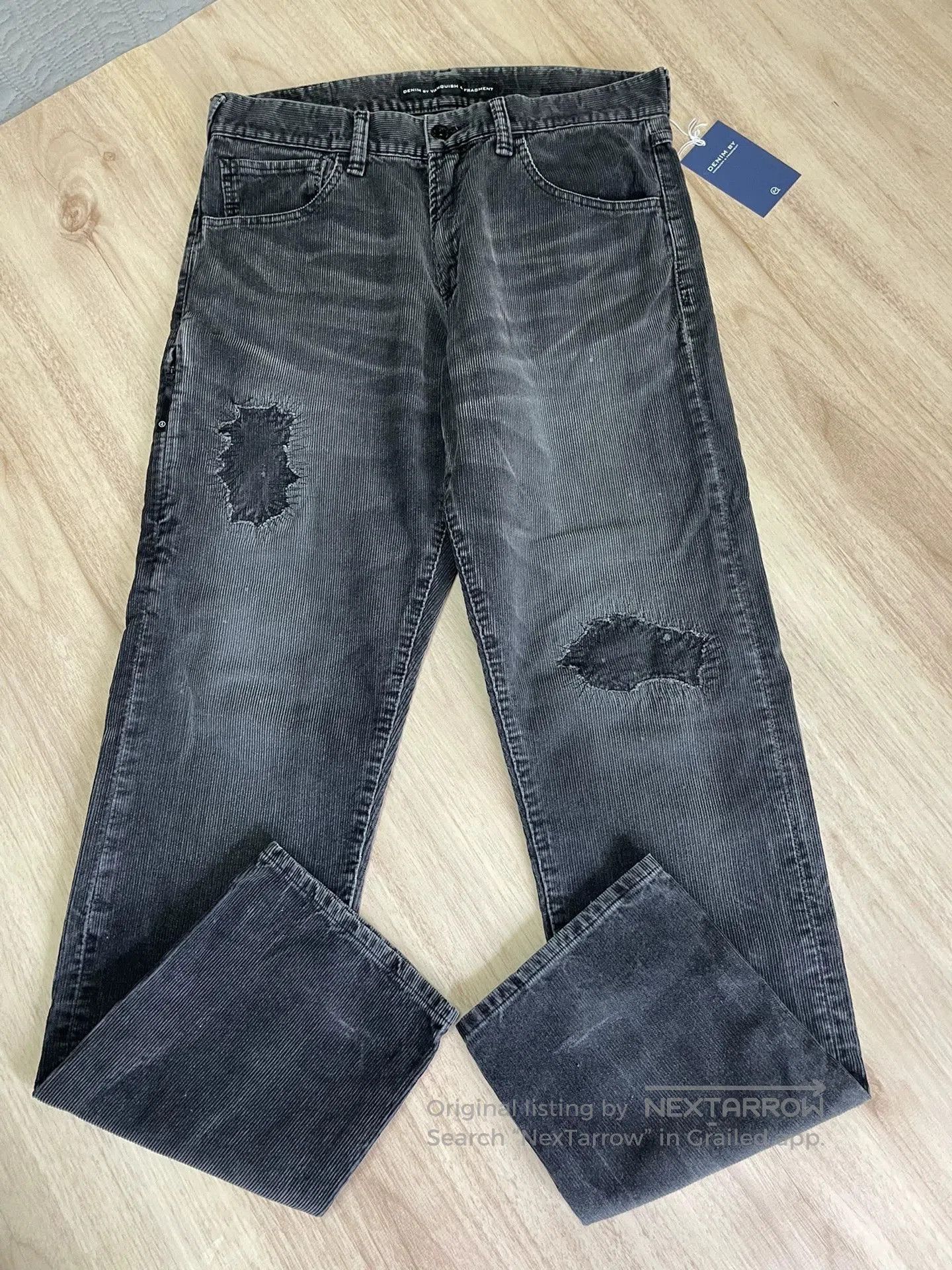 Vanquish denim by vanquish fragment corduroy pants. Size US 28 / EU 44 - 3 Thumbnail