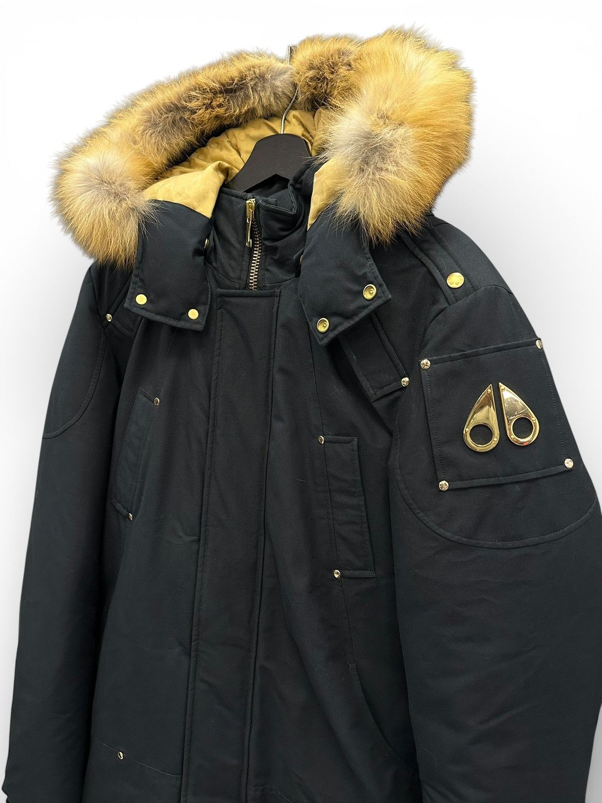 Moose Knuckles Moose Knuckle STAG LAKE PARKA "NAVY / GOLD" Size US XL / EU 56 / 4 - 2 Thumbnail