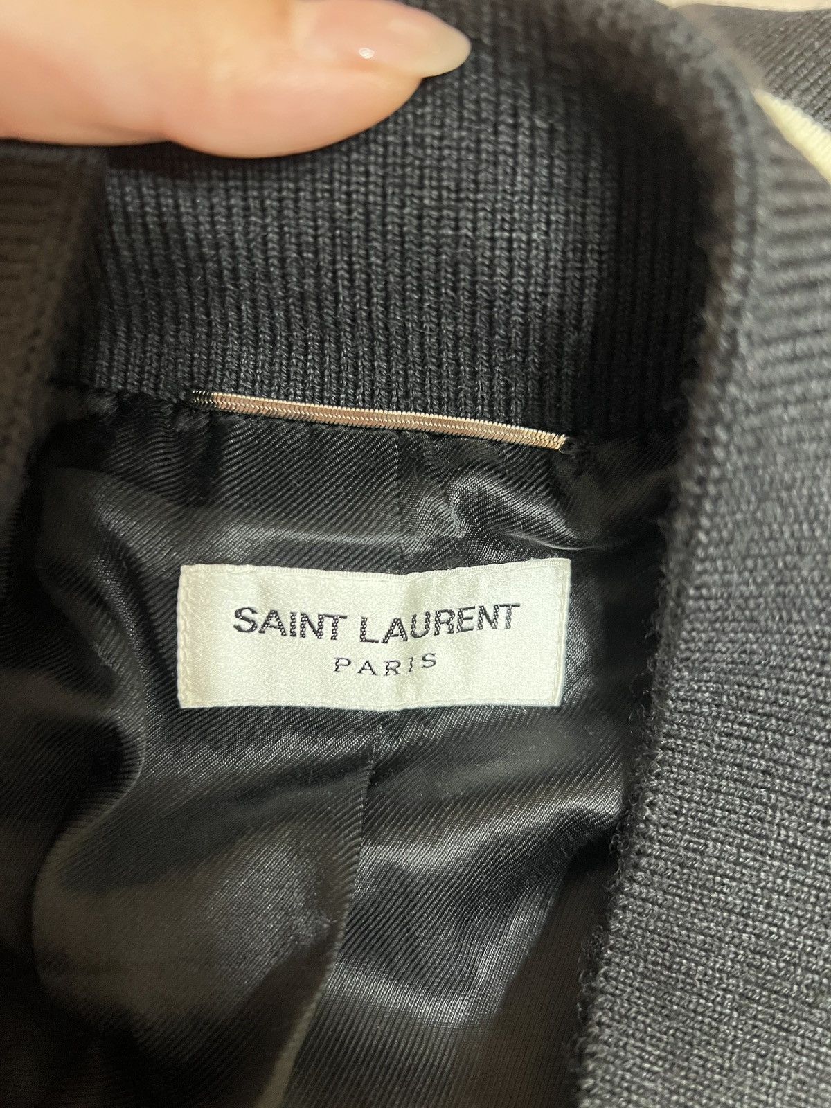 Saint Laurent Paris *2017* Saint Laurent Paris Teddy Jacket Sz. 50 Size US M / EU 48-50 / 2 - 8 Thumbnail
