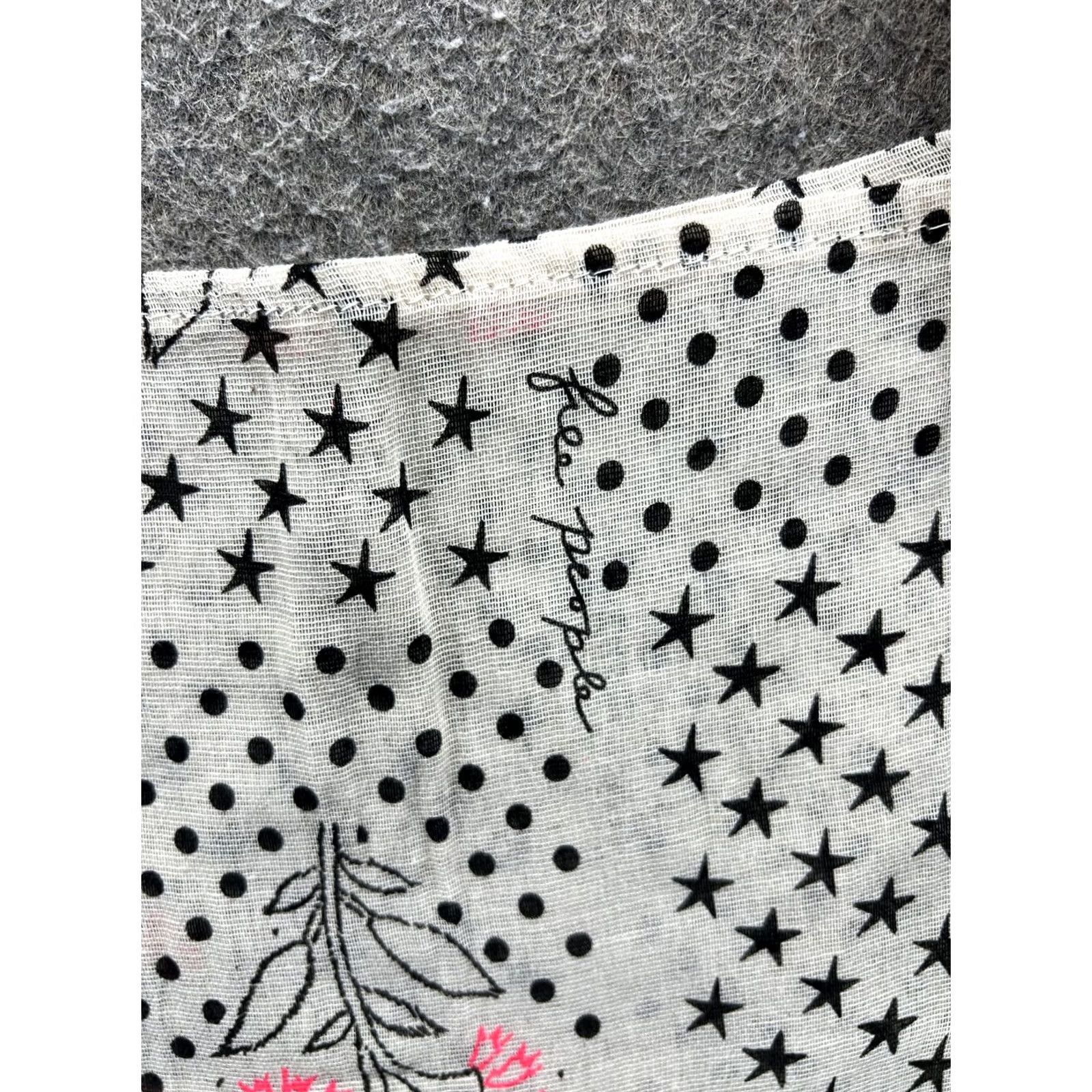 Free People Free People Crossbody Bag Womens Small White Floral Boho Cotton Lightweight Size ONE SIZE - 2 Thumbnail