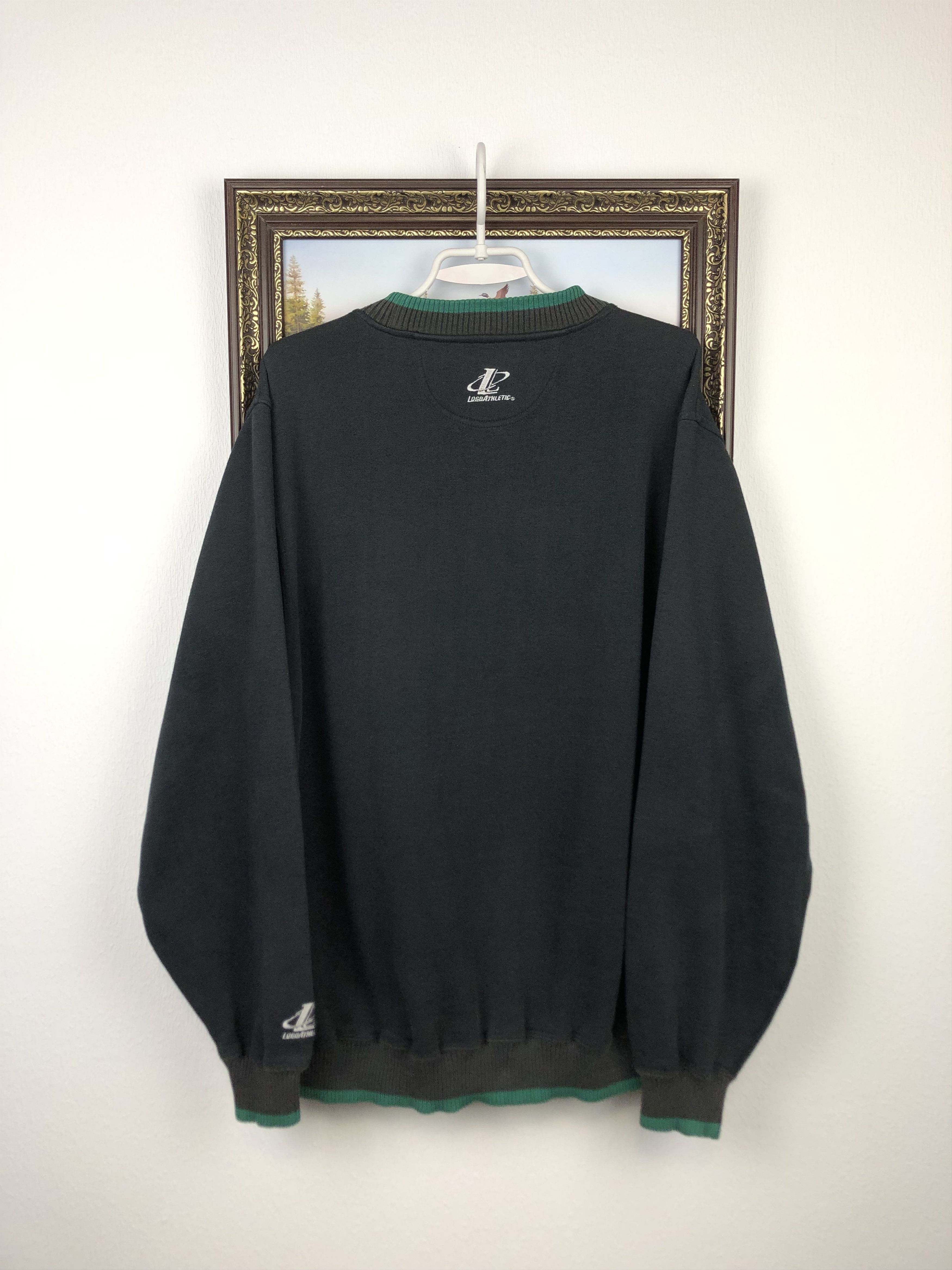 NFL × Pro Line × Vintage Vintage 90's Pro Line New York Jets NFL Crewneck Sweatshirt Size US L / EU 52-54 / 3 - 9 Thumbnail