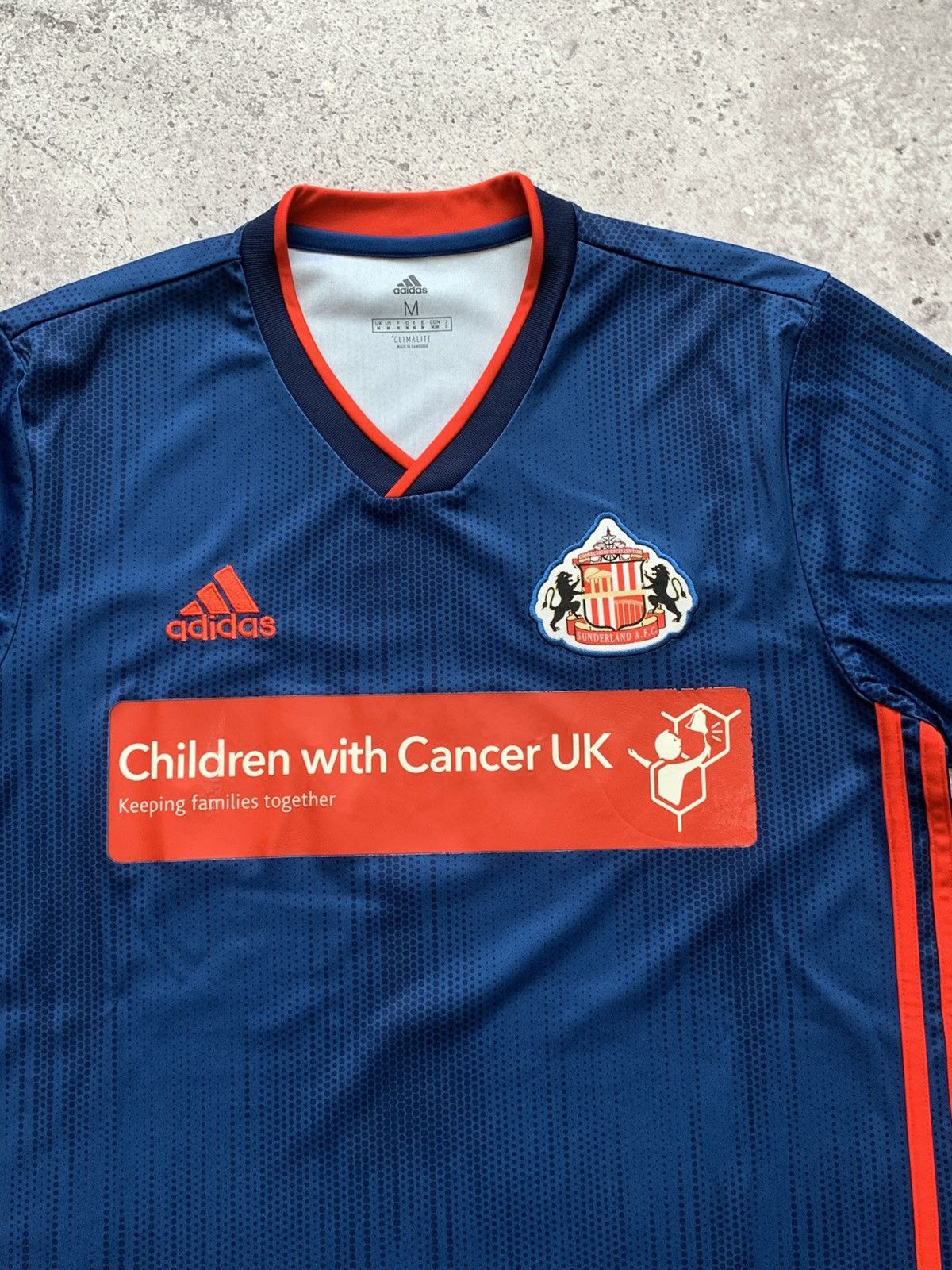 Adidas 🔥ADIDAS SUNDERLAND 2018/2019 AWAY SOCCER JERSEY Size US M / EU 48-50 / 2 - 2 Thumbnail