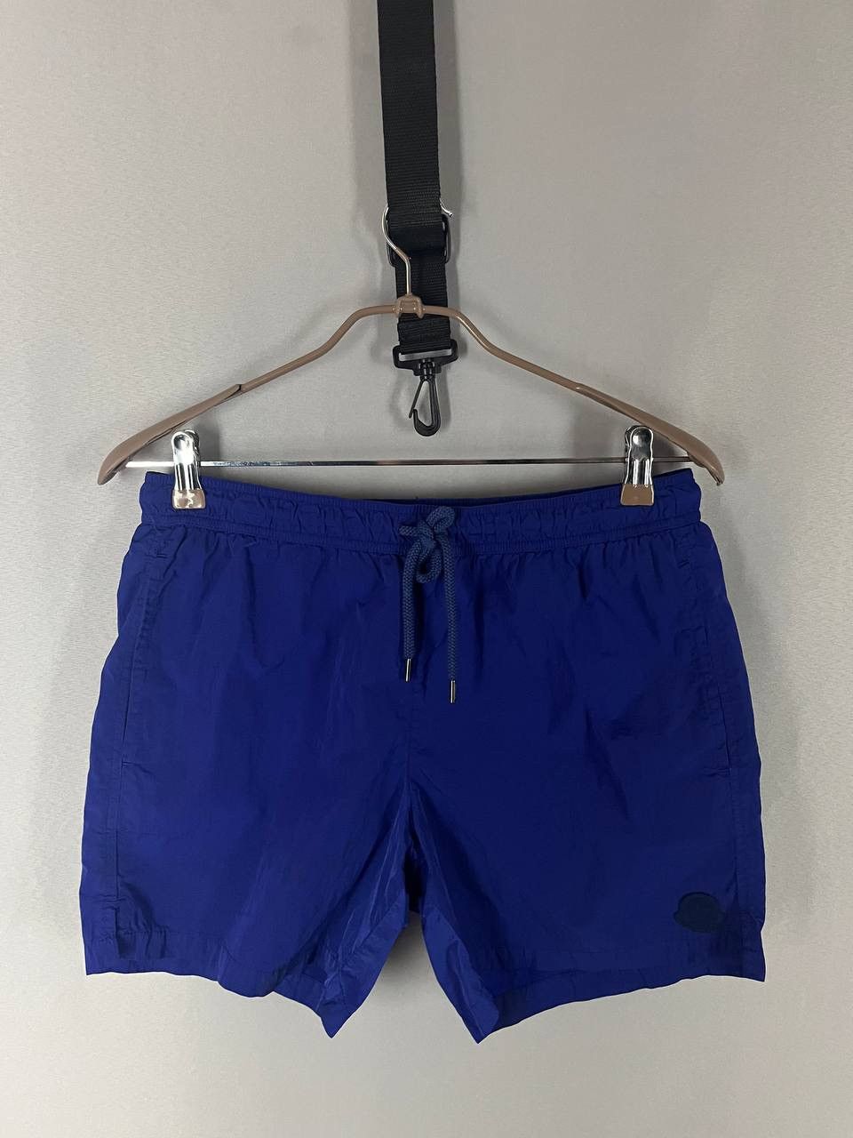 Moncler Moncler Navy Nylon Shorts Boxer Mare Size US 32 / EU 48 - 1 Thumbnail