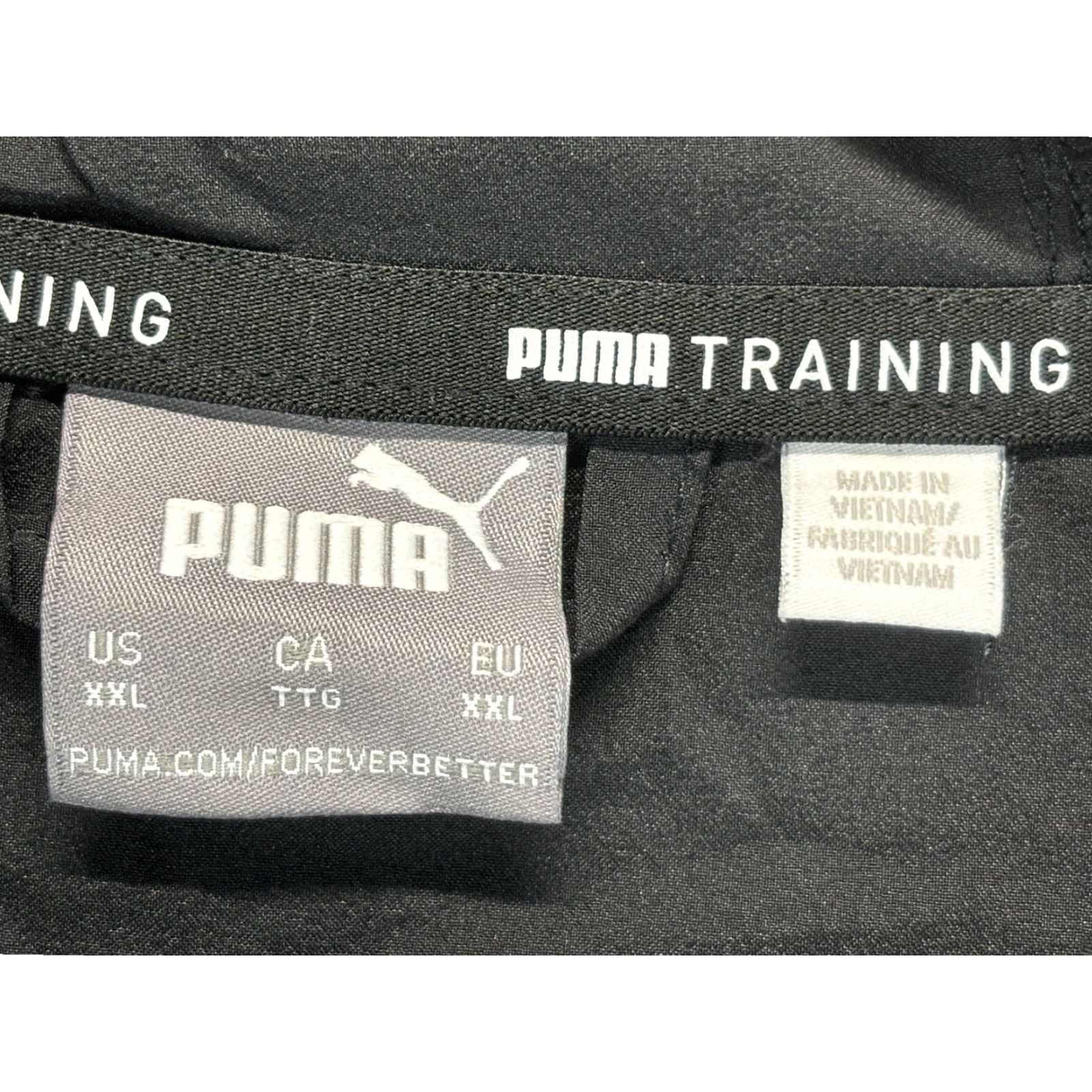 Puma PUMA Men’s Dry Cell Jacket Sz XXL 2XL Black Hooded Lightweight Golf Full Zip Track Jacket Size US XXL / EU 58 / 5 - 5 Thumbnail