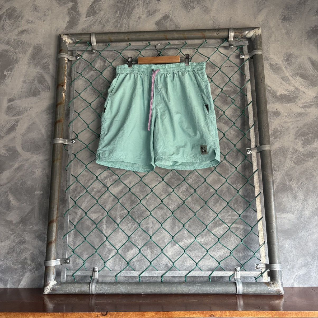 Nike Nike Shorts Mens M Blue Swim Trunks Drawstring Lined Pocket Size US 32 / EU 48 - 1 Thumbnail
