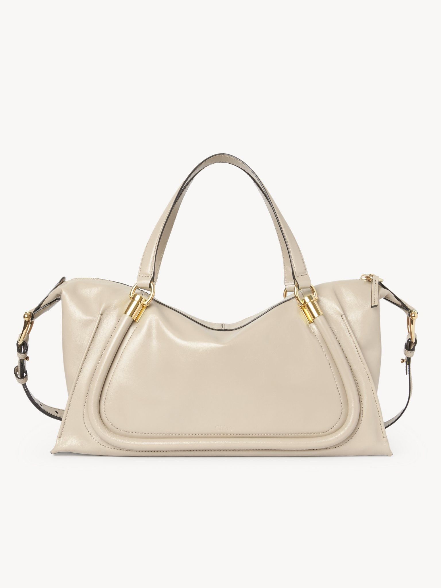 Chloe oc11z0825 Size: OS / Paraty Large Bag in Beige Size ONE SIZE - 1 Thumbnail