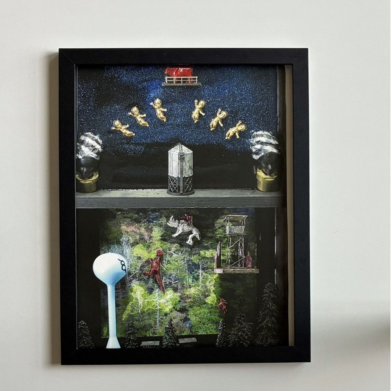 Chrome Hearts × Japanese Brand × Vintage Chrome Hearts Dino photo Poster framed 9x11 Size ONE SIZE - 1 Thumbnail
