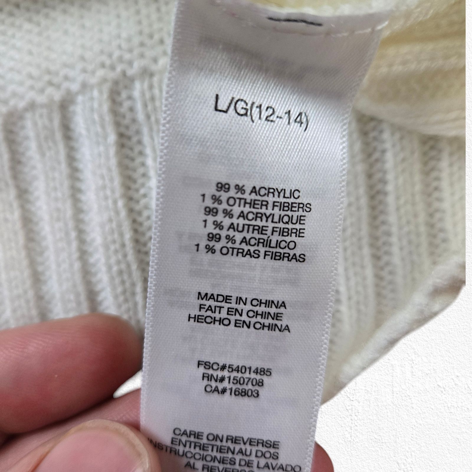 Other Ivory Joy Crewneck Snowflake Sweater Large Size L / US 10 / IT 46 - 6 Thumbnail