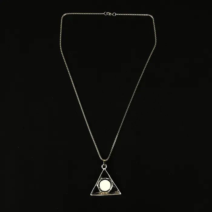 Jewelry Eye Hands Punk Chain Necklace Size ONE SIZE - 5 Thumbnail