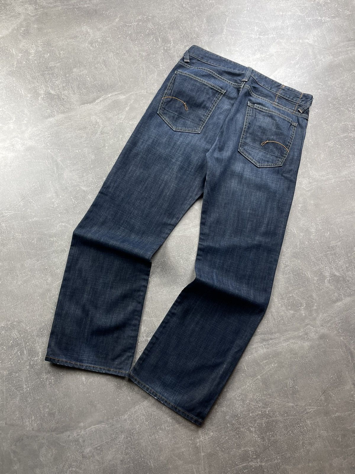 G-Star G Star Raw Core Regular Blue Denim Jeans Made in India Size US 34 / EU 50 - 1 Thumbnail