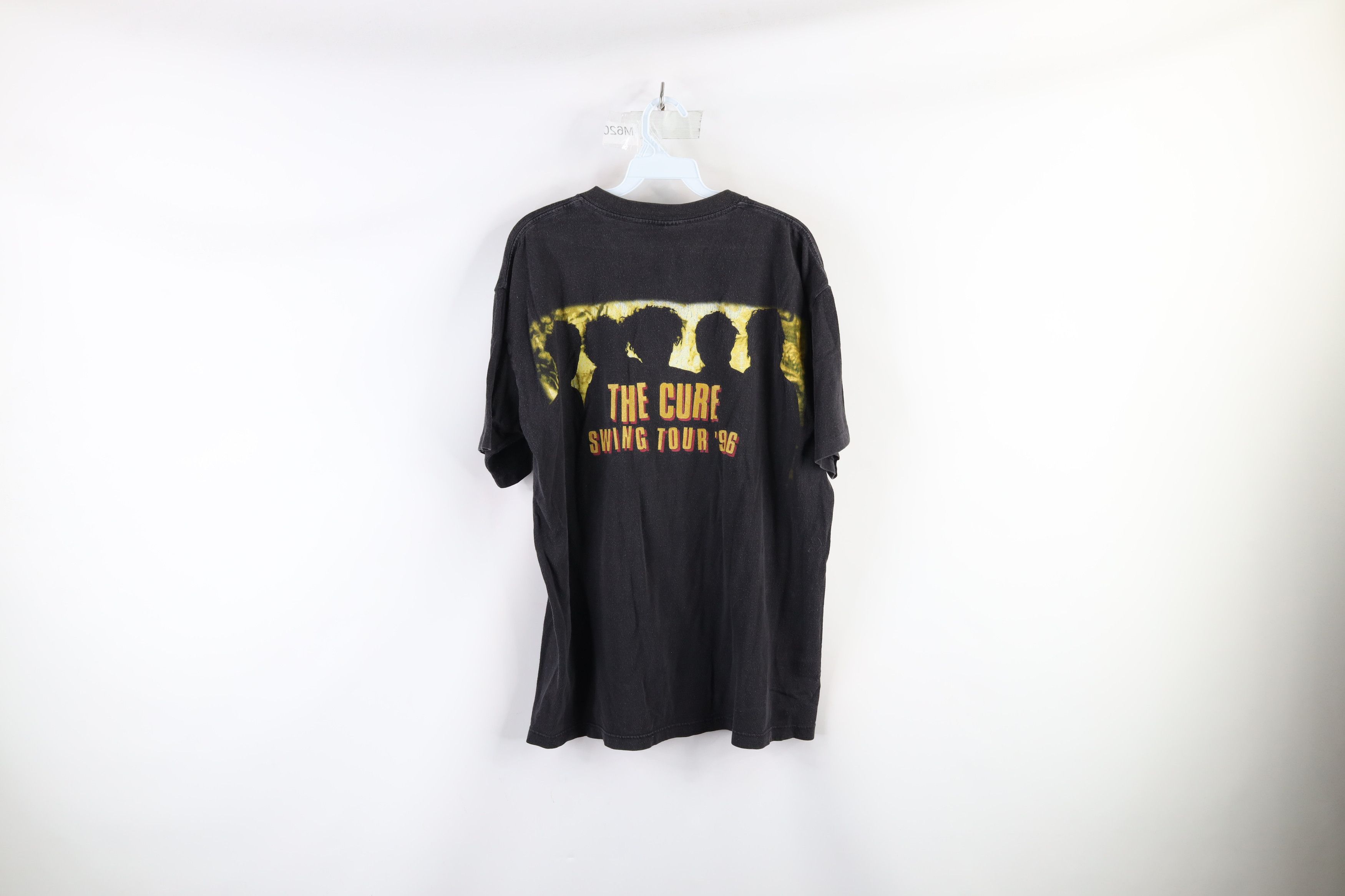 Vintage Vintage 90s 1996 Swing Tour The Cure Band T-Shirt Black USA Size US L / EU 52-54 / 3 - 8 Thumbnail