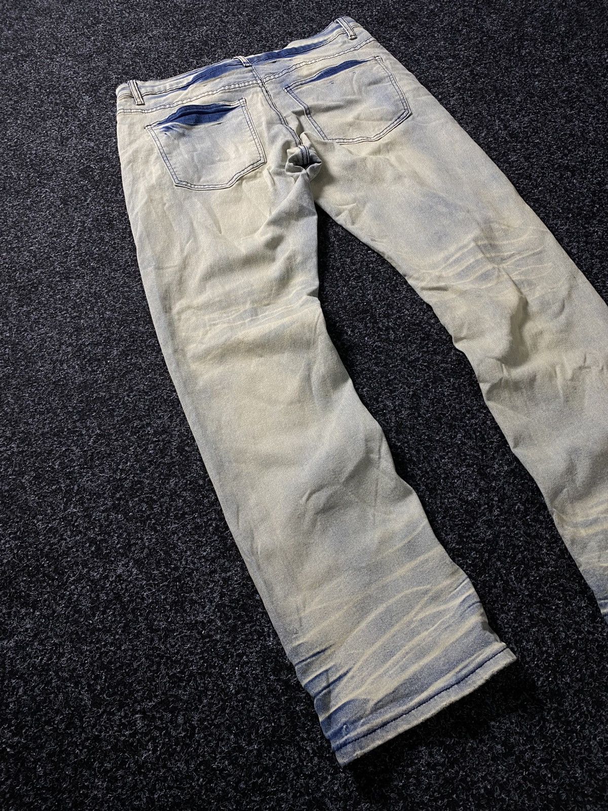 If Six Was Nine × Japanese Brand × Vintage Vintage 90s Y2K Distressed Punk Rock Jeans baggy pants Size US 32 / EU 48 - 7 Thumbnail
