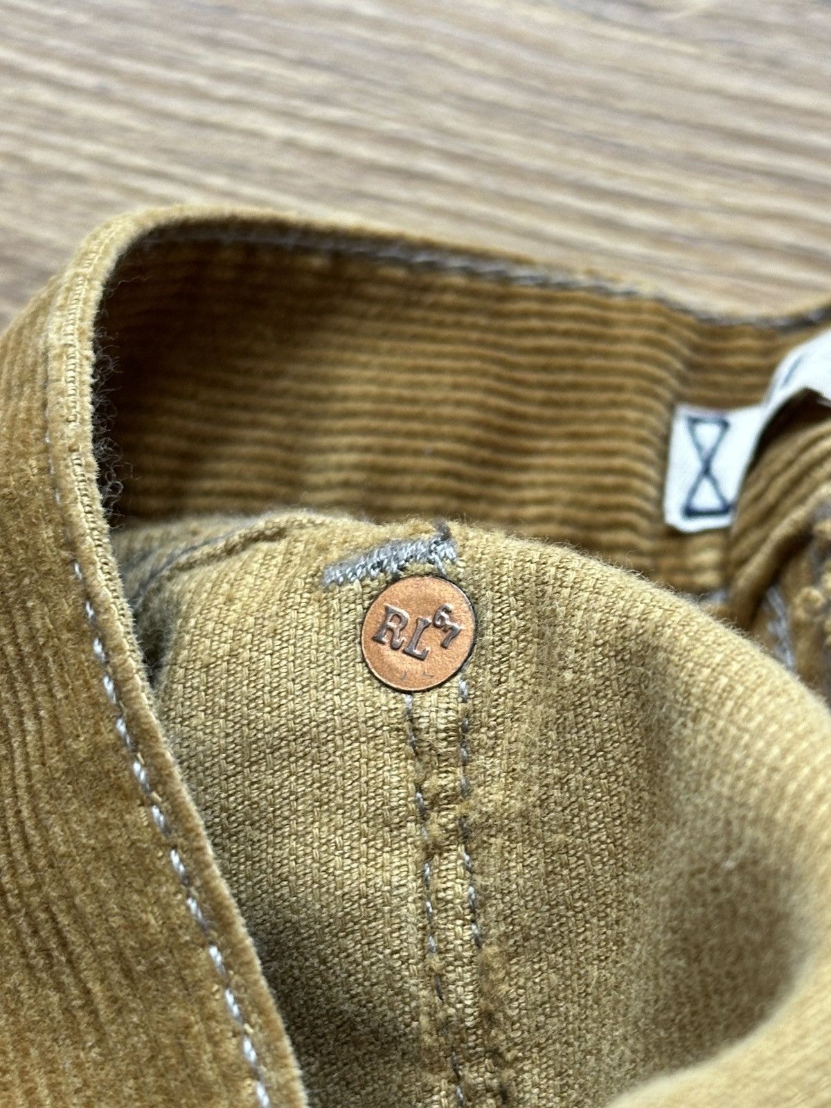 Polo Ralph Lauren × Vintage Vintage Polo Ralph Lauren velvet straight pants madison 888 Size US 31 - 10 Thumbnail