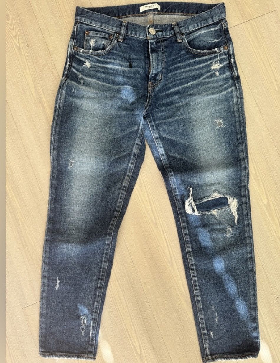 MOUSSY MOUSSY VINTAGE distressed patchwork Jeans 26-27 Size 26" / US 2 / IT 38 - 8 Thumbnail