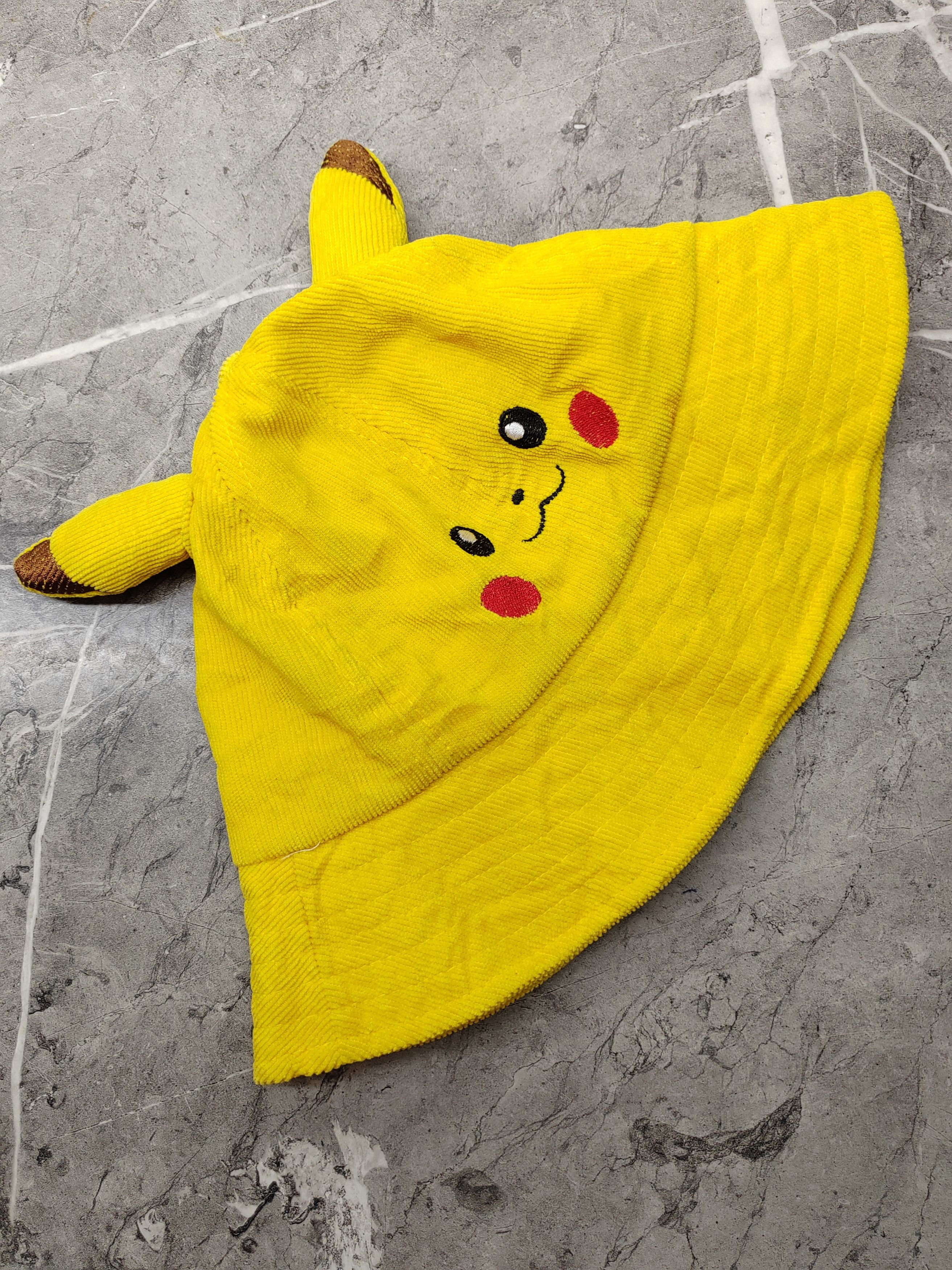 Japanese Brand Vintage Pokemon Pikachu Bucket Hat Size ONE SIZE - 7 Thumbnail