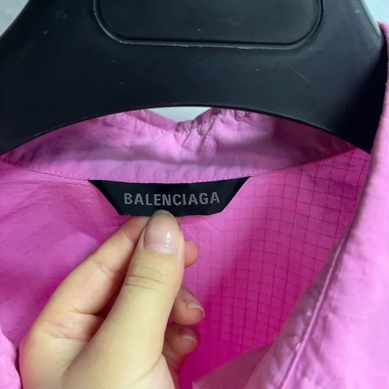 Balenciaga Balenciaga size 34 Pink Back Letter Logo Long Sleeve Shirt Size XS / US 0-2 / IT 36-38 - 3 Thumbnail