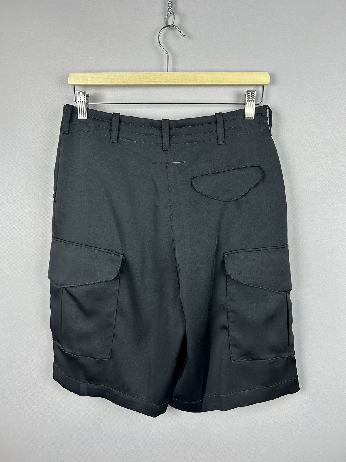 Maison Margiela MM6 Maison Martin Margiela S/S 2010 Cargo Shorts Navy IT36 Size 25" / US 0 / IT 36 - 8 Thumbnail