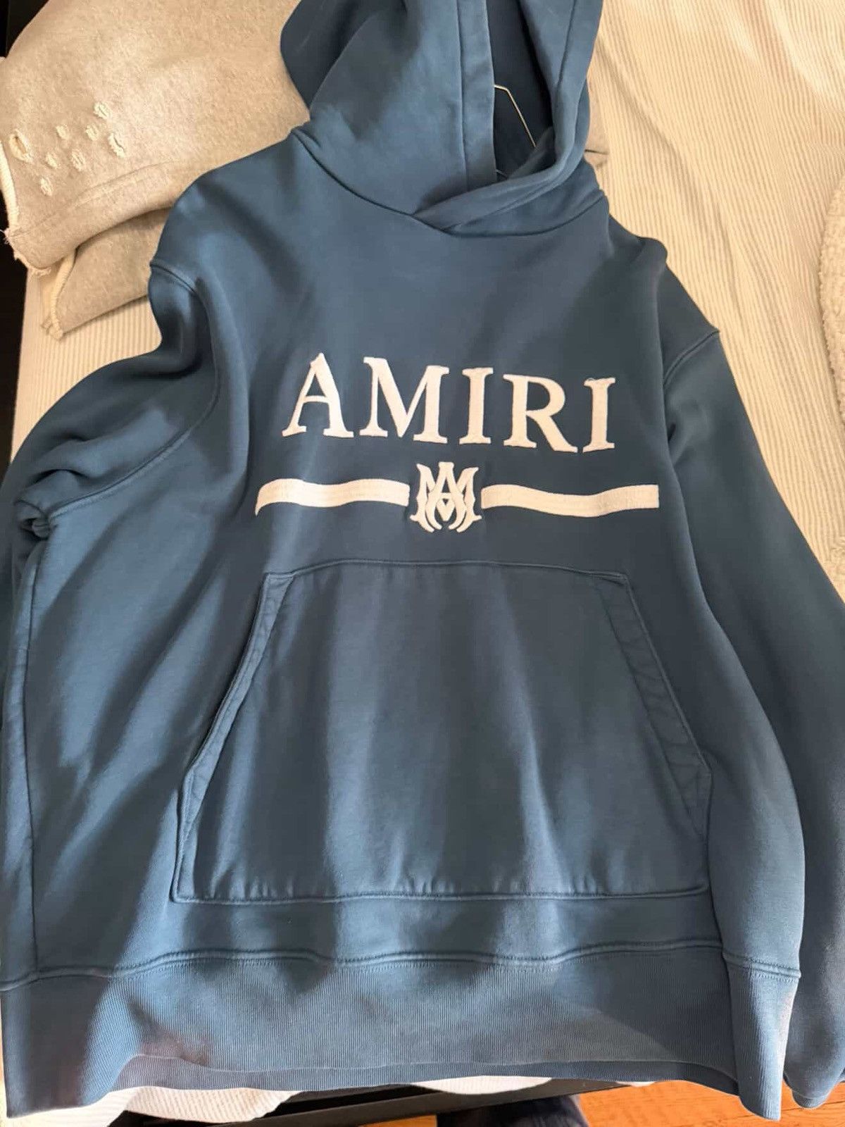 Amiri Amiri Black Ma Bar Hoodie teal Size US M / EU 48-50 / 2 - 1 Thumbnail